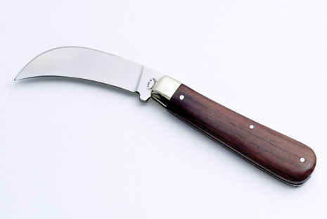 3 inch Pruning Knife, Rosewood Handle 