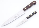Cooks Knives, Rosewood Handles