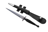Fairbairn Sykes Commando Knife, 1st Pattern - Black Handle, Black Blade